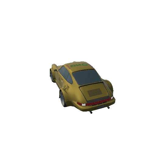 Car Lowpoly 4_Yellow